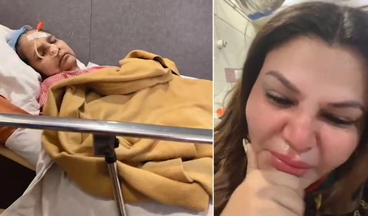 না ফেরার দেশে রাখি সাওয়ান্তের মা  