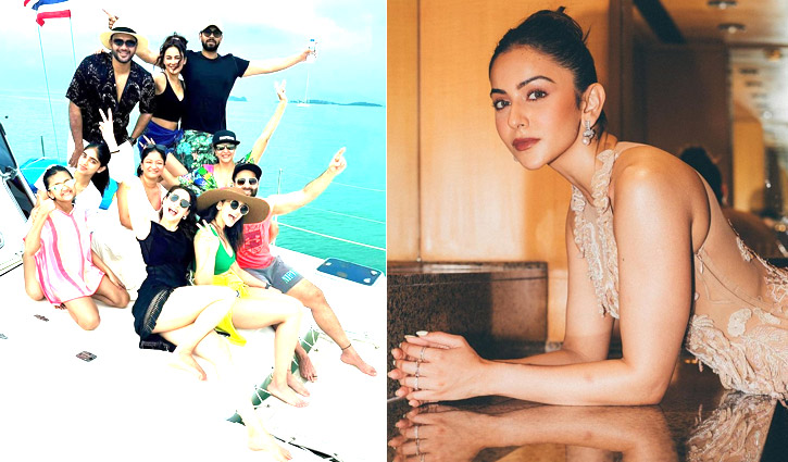 বিয়ের আগে থাইল্যান্ডে রাকুল-জ্যাকির ব্যাচেলর পার্টি