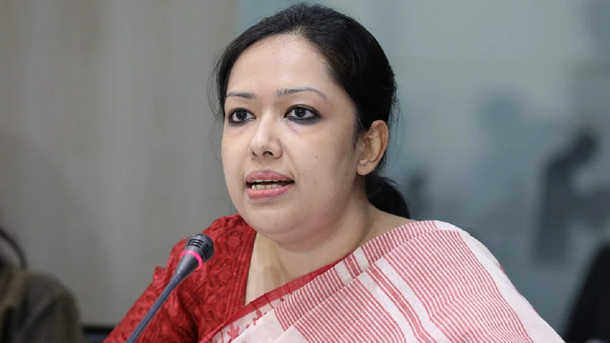 সংবিধান অনুযায়ী শেখ হাসিনা এখনও প্রধানমন্ত্রী: রুমিন ফারহানা