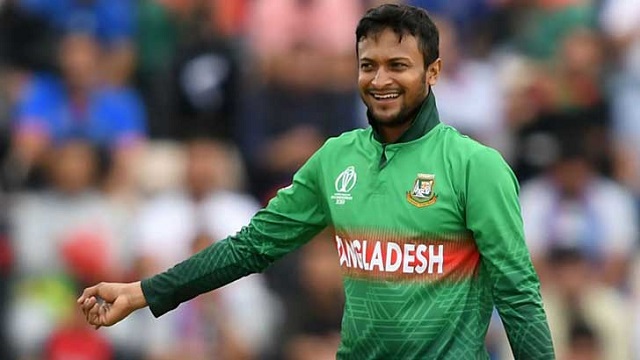 র‌্যাংকিংয়ে দুই বিভাগে উন্নতি সাকিবের