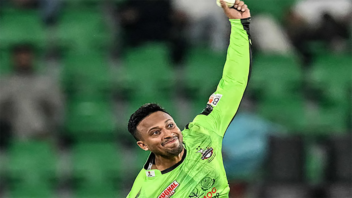 সাকিবের উইকেট পাওয়ার দিনে টিকে রইলো লাহোর 