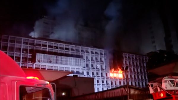Secretariat Fire
