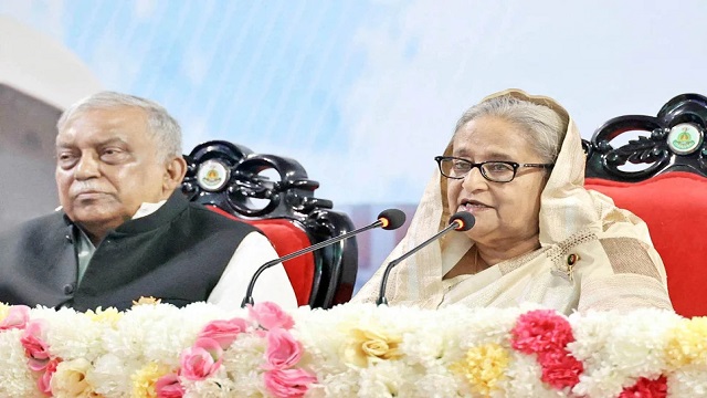 জঙ্গি দমনে র‍্যাব বলিষ্ঠ ভূমিকা পালন করেছে: প্রধানমন্ত্রী