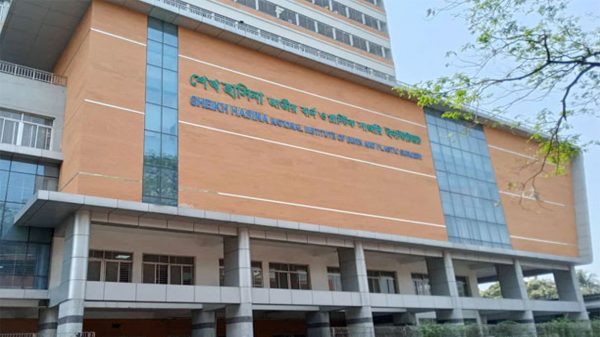 Shekh hasina burn ins