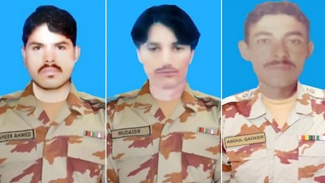 পাকিস্তানে ব্যাপক গোলাগুলিতে ৩ সেনা নিহত