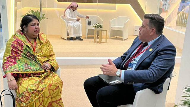 শিরীন শারমিনের সঙ্গে অস্ট্রেলিয়ার স্পিকারের সাক্ষাৎ