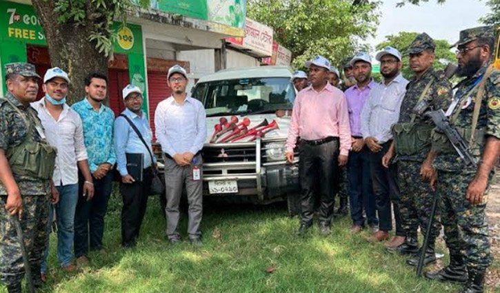 সিলেটে ২১ গাড়িকে জরিমানা, ২৫ হাইড্রলিক হর্ন জব্দ