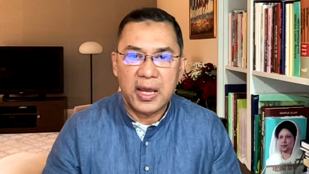 বাংলাদেশ অবিচারের কাছে মাথা নত করে না : তারেক রহমান