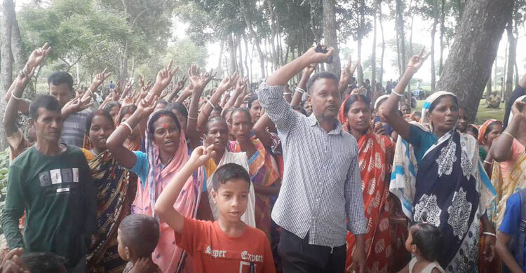 প্রধানমন্ত্রীকে অভিনন্দন জানিয়ে বাগানে বাগানে চা-শ্রমিকদের মিছিল