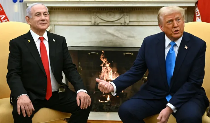 গাজা পুরোপুরি দখল করা হবে কি না, সিদ্ধান্ত ইসরায়েলের: ট্রাম্প