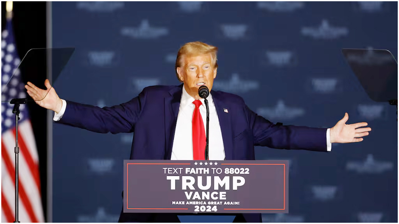 বিজয় ঘোষণা করলেন ডোনাল্ড ট্রাম্প