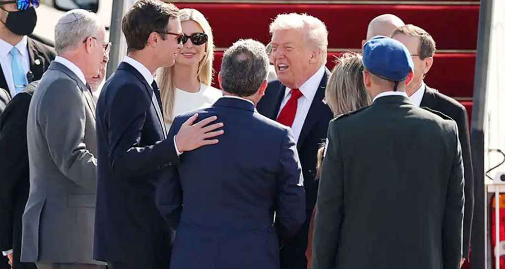 স্ত্রী-কন্যাসহ ইসরায়েলে ট্রাম্প, ভাষণ দেবেন নেসেটে