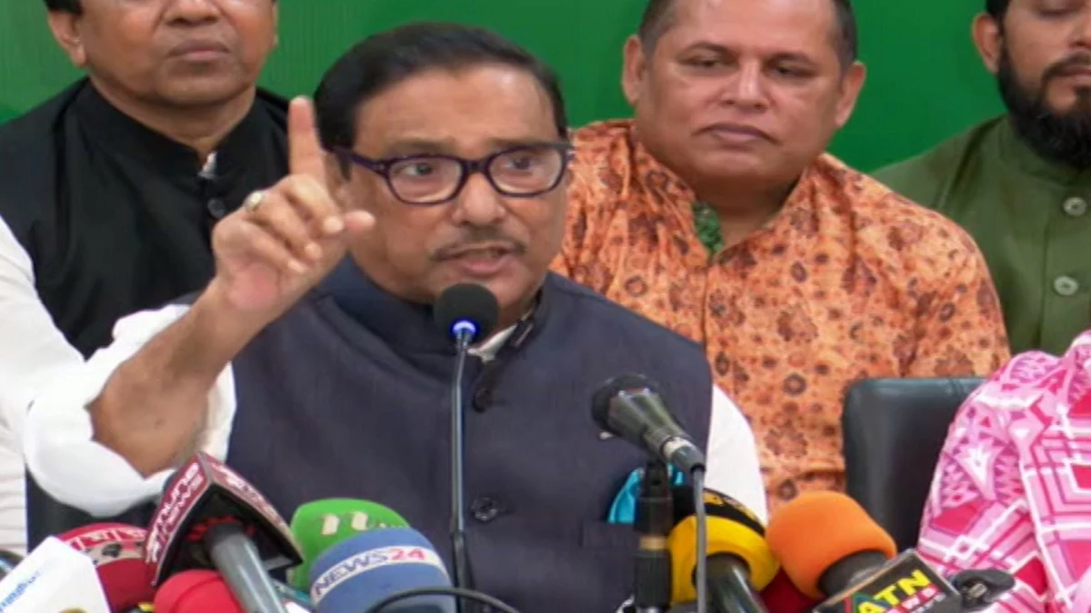 জাতীয় নির্বাচন নিয়ে দেশে-বিদেশে খেলা হচ্ছে: কাদের