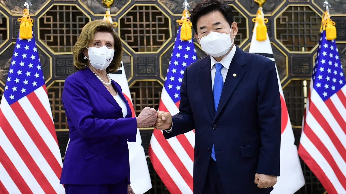 তাইওয়ানের পর দ. কোরিয়া সফরে ন্যান্সি পেলোসি, যাবেন উ. কোরিয়ার সীমান্ত এলাকায়ও