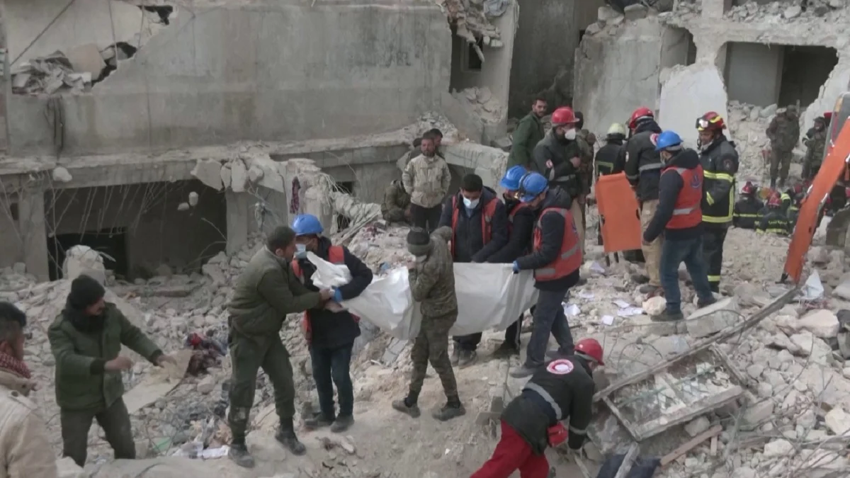 তুরস্ক-সিরিয়ায় ভূমিকম্পে প্রাণহানি ১২ হাজার ছাড়ালো