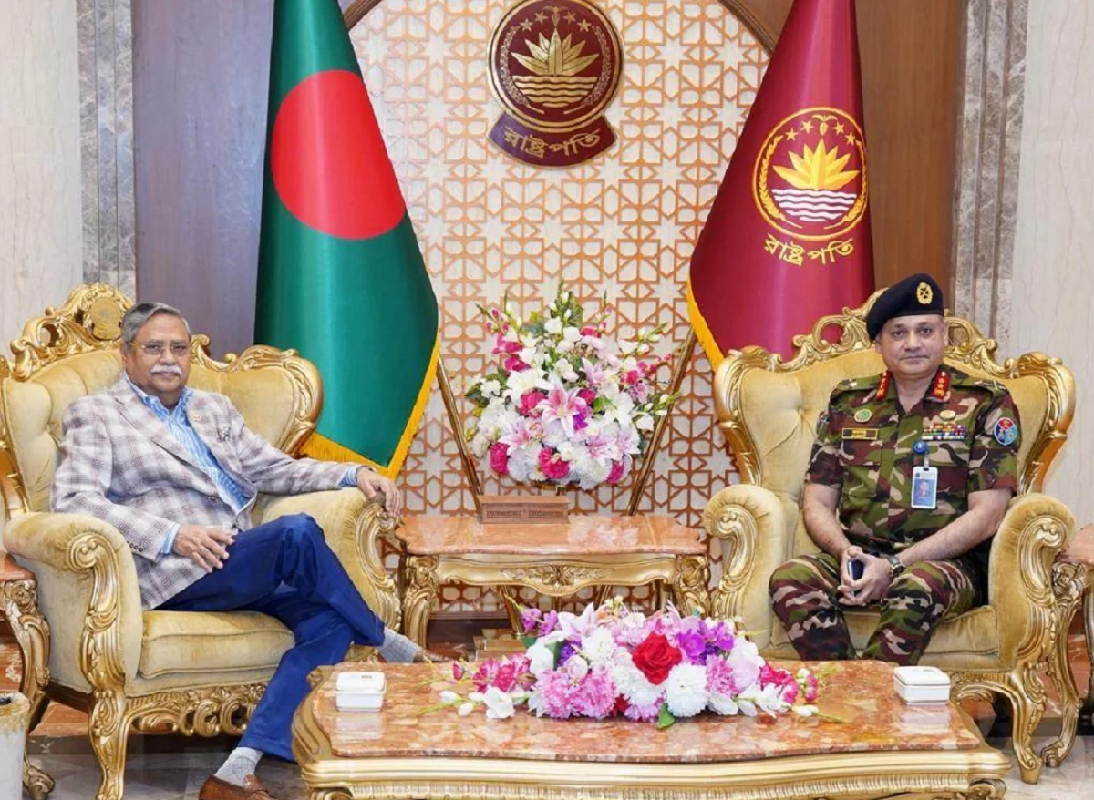 রাষ্ট্রপতির সাথে লিবিয়ায় নিযুক্ত বাংলাদেশের রাষ্ট্রদূতের সাক্ষাৎ