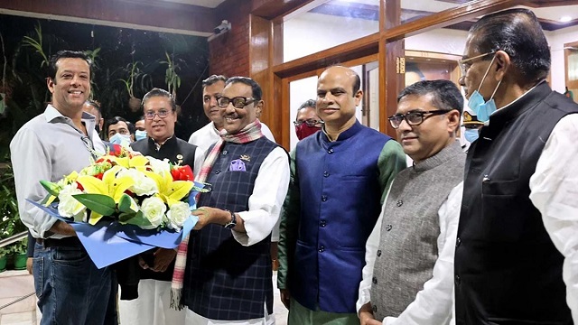 জয়কে আওয়ামী লীগের সম্মেলনে অংশগ্রহণের আমন্ত্রণ জানালেন কাদের