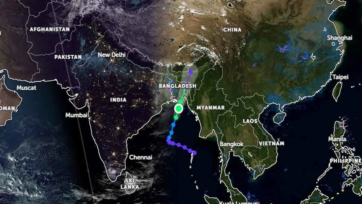 বিকেল নাগাদ বিলিন হয়ে যাবে সিত্রাংয়ের অস্তিত্ব: আবহাওয়া অধিদফতর