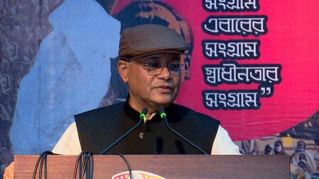 ৭ মার্চের ভাষণ পৃথিবীর শ্রেষ্ঠ ভাষণ: তথ্যমন্ত্রী