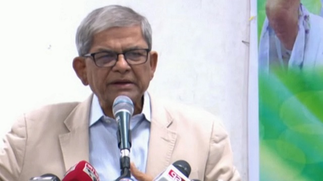 জনসভায় বাধা না দেয়াটা সরকারের নতুন চক্রান্ত: মির্জা ফখরুল