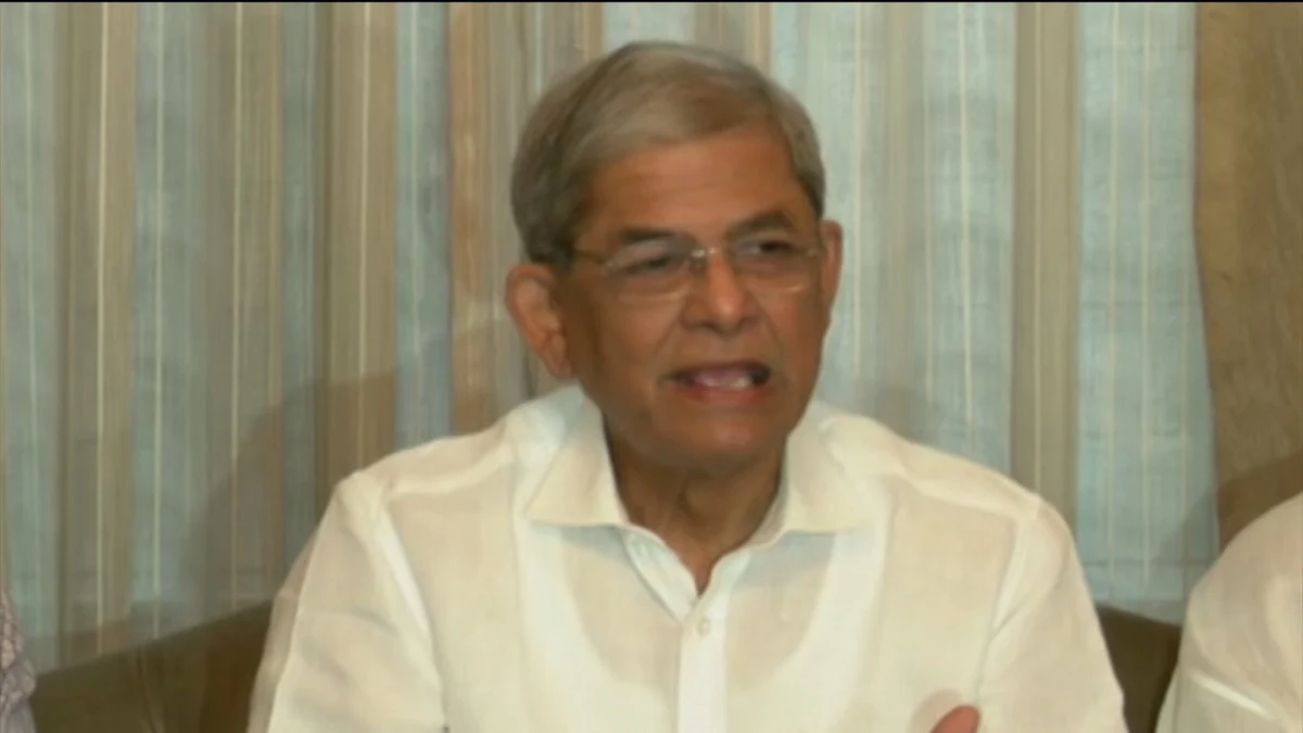 উৎপাদনের নামে সরকার লুটপাট করে জাতিকে সংকটে ফেলেছে: মির্জা ফখরুল