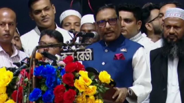 আ. লীগ জনগণের জানমাল রক্ষার আন্দোলন করছে: কাদের