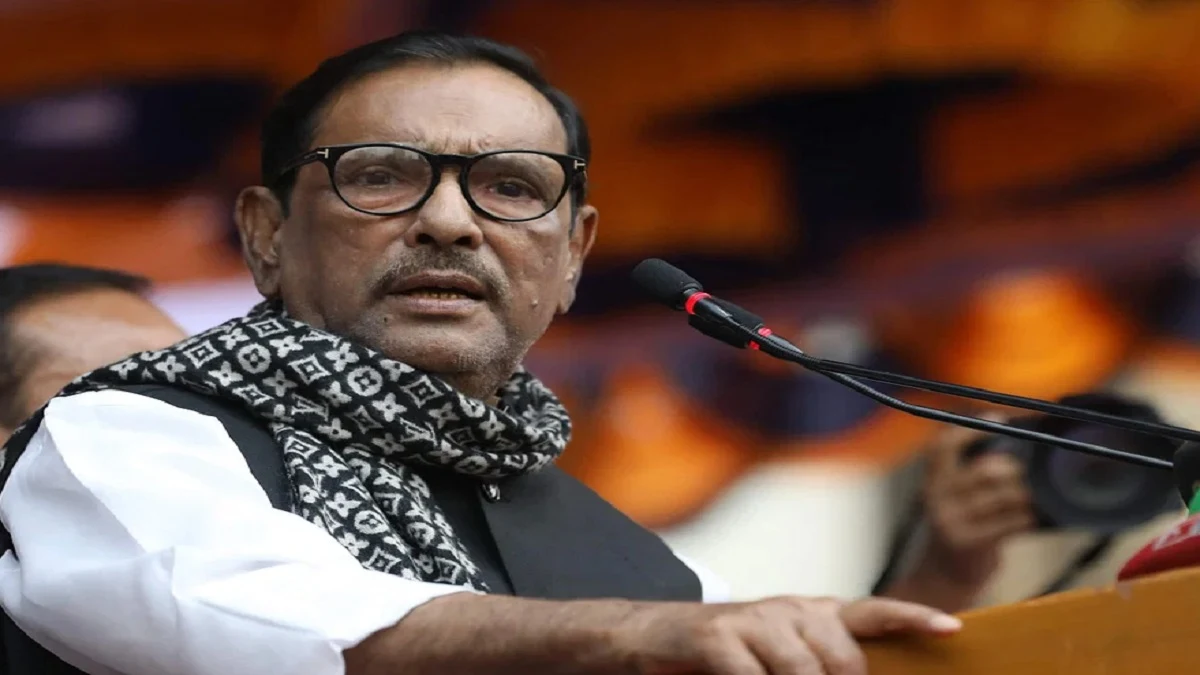 আগুন সন্ত্রাসের প্রস্তুতি নিচ্ছে বিএনপি: ওবায়দুল কাদের