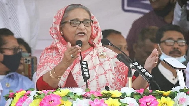 আগামী নির্বাচনে নৌকা মার্কায় ভোট চাইলেন প্রধানমন্ত্রী