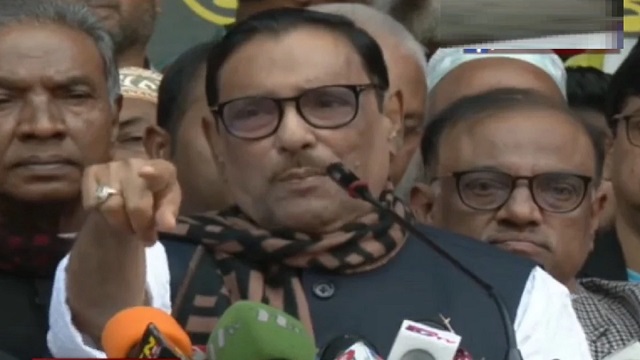 বিএনপি নষ্ট রাজনীতি রাষ্ট্র ধ্বংস করেছে: ওবায়দুল কাদের