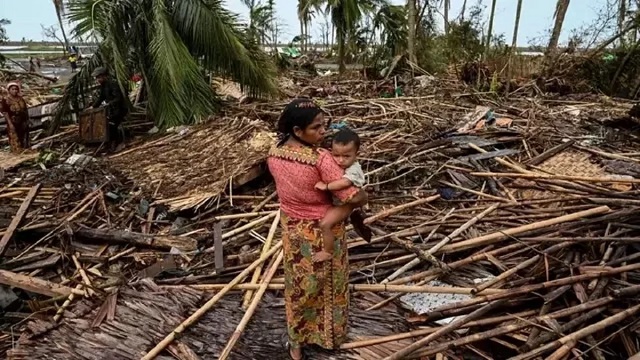 মোখার তাণ্ডবে মিয়ানমারে মৃতের সংখ্যা দাঁড়ালো ১৪৫