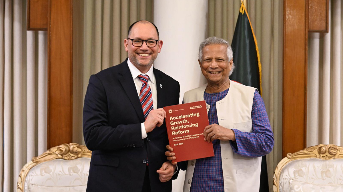 প্রধান উপদেষ্টার সঙ্গে পিটার হাসের সাক্ষাৎ