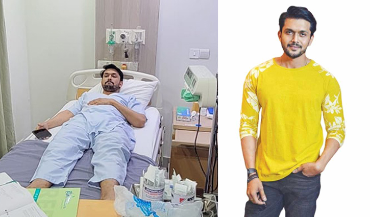 হাসপাতালে নায়ক আরিফিন শুভ