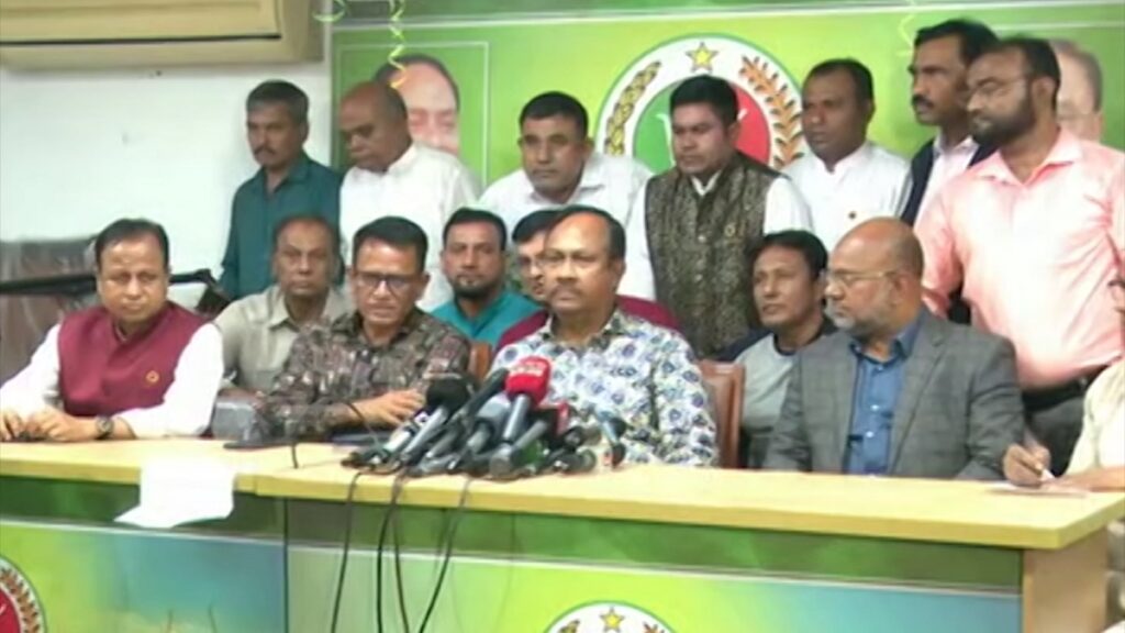 নির্বাচনে অংশ নেয়ার আনুষ্ঠানিক ঘোষণা জাতীয় পার্টির