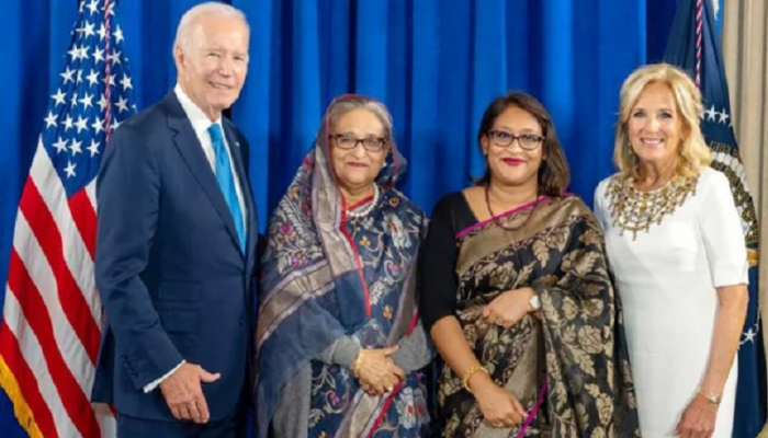 শেখ হাসিনাকে চিঠি পাঠিয়ে যা বললেন বাই‌ডেন