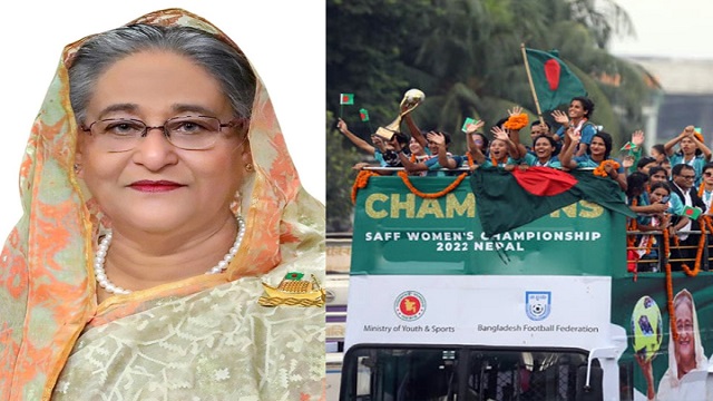 বুধবার সাবিনাদের সংবর্ধনা দেবেন প্রধানমন্ত্রী